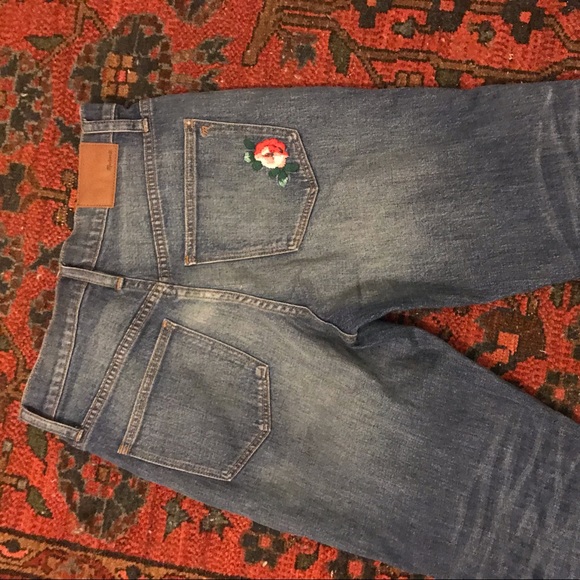 Madewell Floral Embroidered Denim - Picture 5 of 5